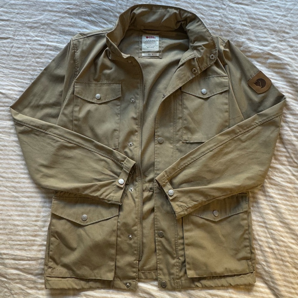 Fjallraven Men's Khaki Field Jacket